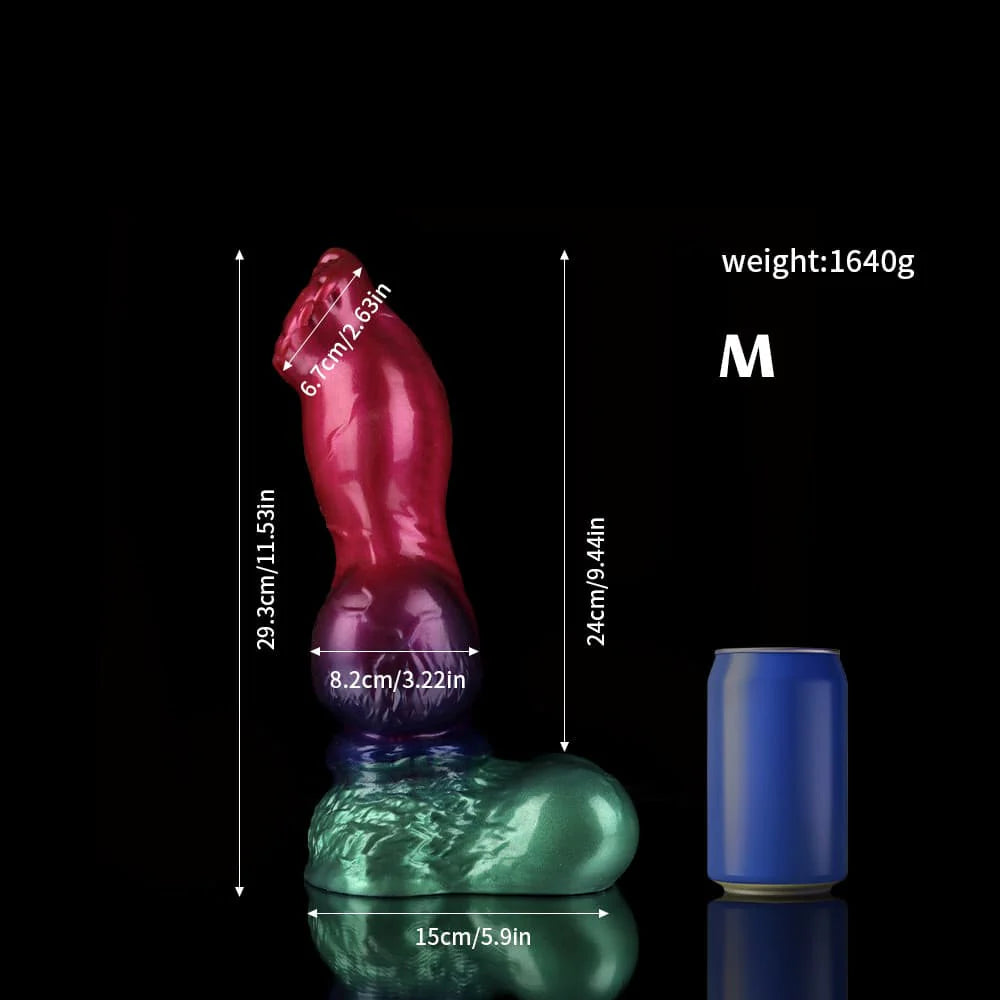 Dog- Realistic Dog Dildo - Knot Dildo - 3 Sizes