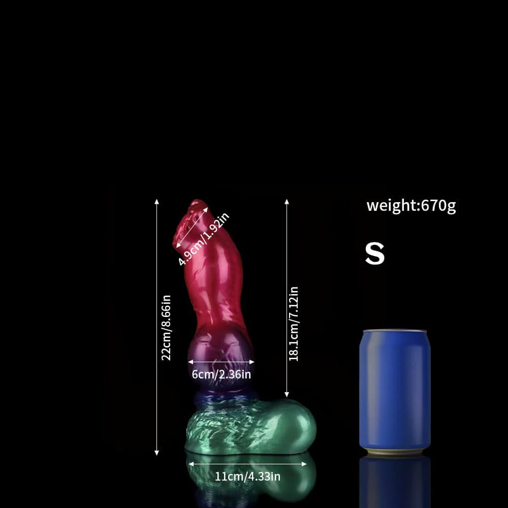 Dog- Realistic Dog Dildo - Knot Dildo - 3 Sizes