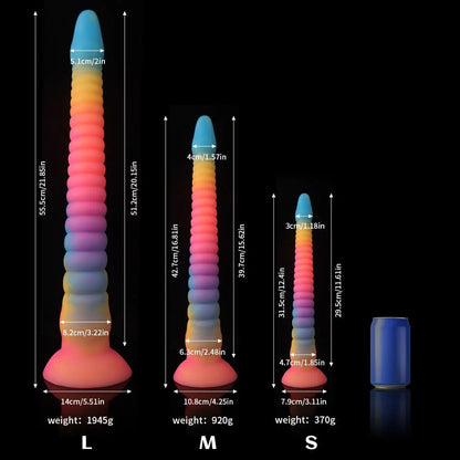 Tentacle Dildo - Long Butt Plug - 3 Sizes