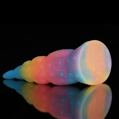 Octopus -Tail -Blue- Yellow- Purple- Dildo