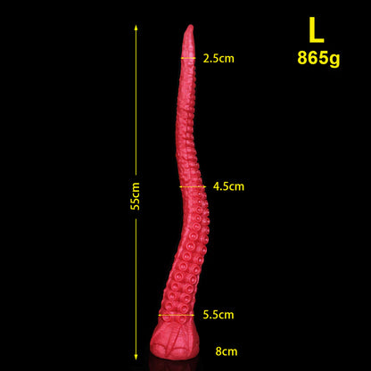 Fantasy Dildo - Long Tentacle Dildo - Silicone Suction Cup Dildo