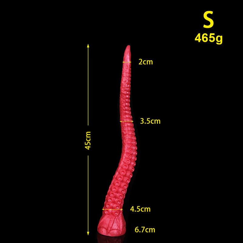Fantasy Dildo - Long Tentacle Dildo - Silicone Suction Cup Dildo