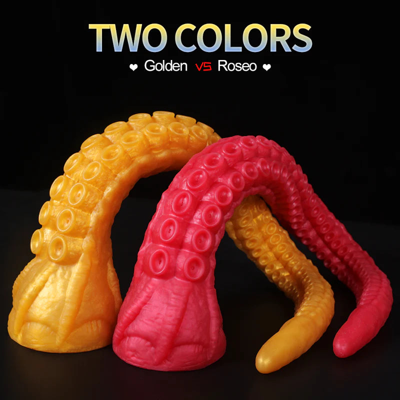 Fantasy Dildo - Long Tentacle Dildo - Silicone Suction Cup Dildo