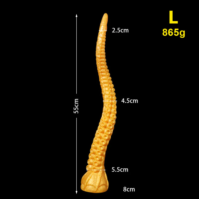 Fantasy Dildo - Long Tentacle Dildo - Silicone Suction Cup Dildo