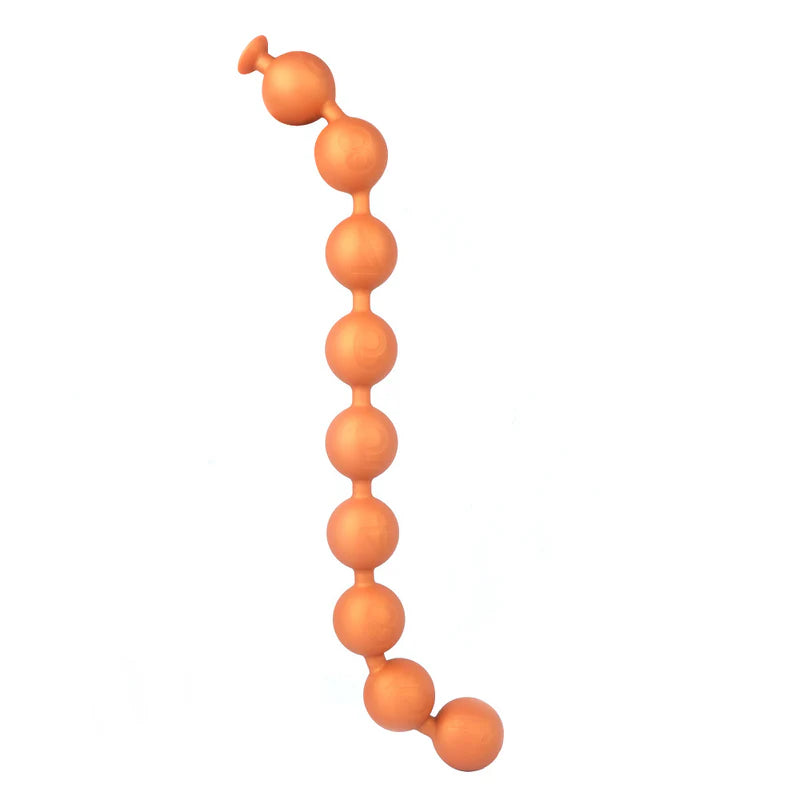 Nine Realms - Large Anal Beads - 9 Balls With Tail - Deep Anal Toy