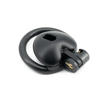 Inverted Chastity Cage with Invisible Lock Sex Toys Cock Cage with 4 Different Sized Rings Sissy Chastity Devices Chasity Cage for Man Penis Bondage Negative Chastity Cage