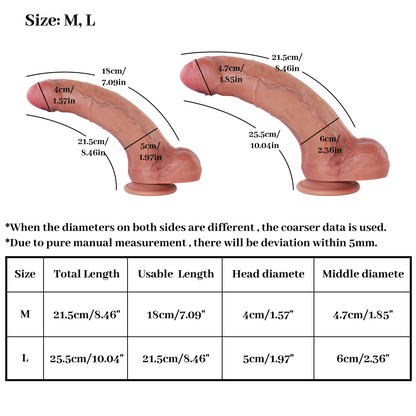 Fawn-Realistic Dildo - Life Like Dildo - Suction Cup Dildo