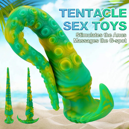 Long Anal Plug - Tentacle Butt Plug - Wearable Butt Plug