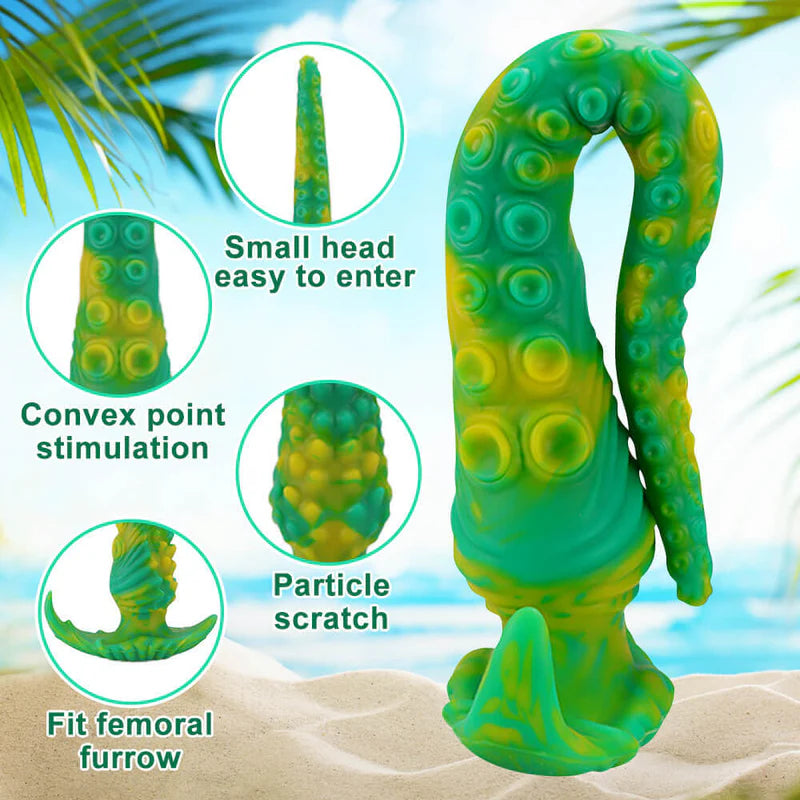 Long Anal Plug - Tentacle Butt Plug - Wearable Butt Plug