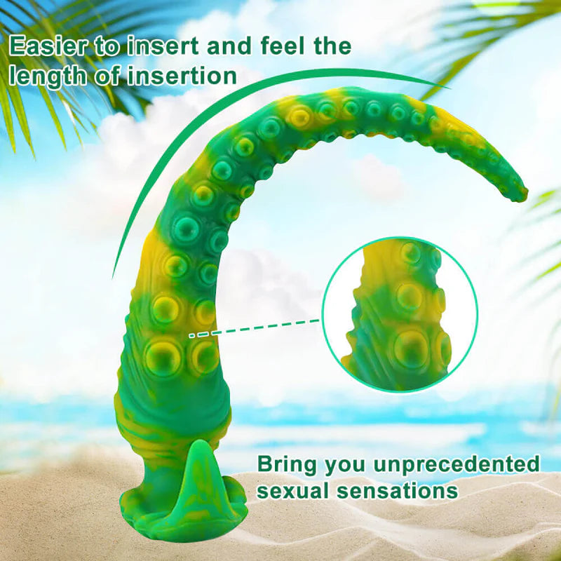 Long Anal Plug - Tentacle Butt Plug - Wearable Butt Plug