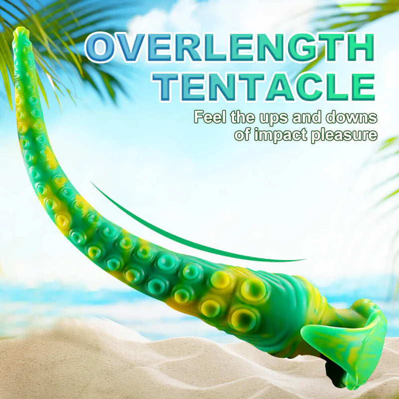 Long Anal Plug - Tentacle Butt Plug - Wearable Butt Plug